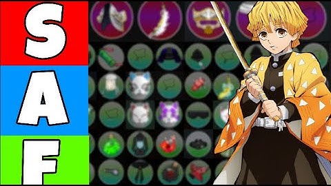 TRADING VALUE TIERLIST [PROJECT SLAYERS]