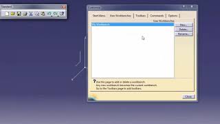 CATIA Toolbar Customization