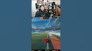 K9 knows how to set you up for the score #shorts #rl #noob #rocketleague