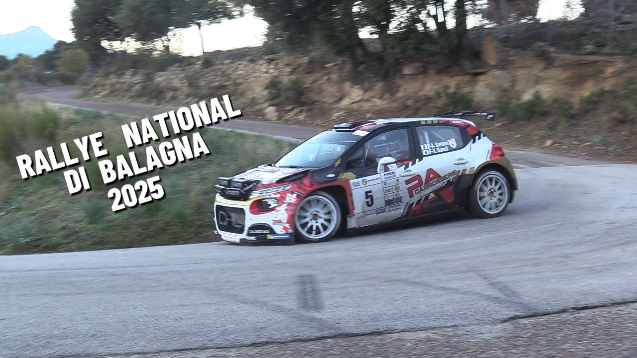 Paul Antoine  SANTONI  et  FX  BURESI   Rallye de BALAGNE  2025