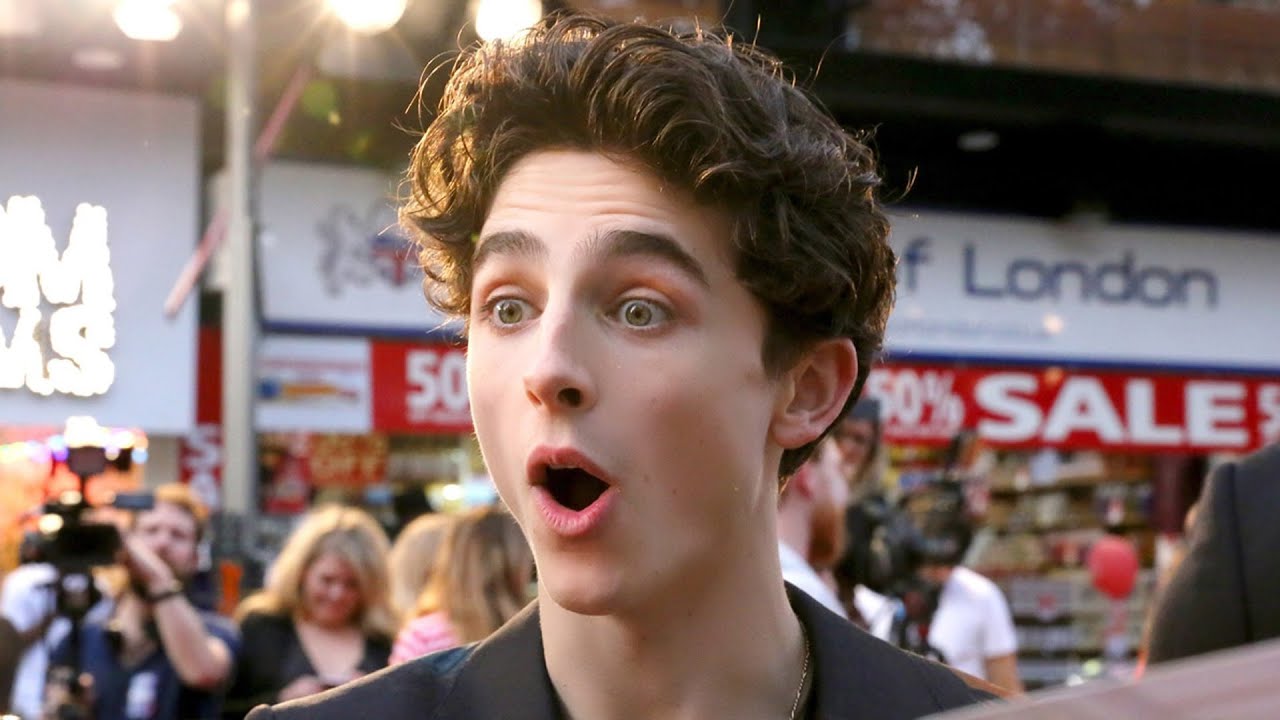 Timothée Chalamet being CUTE for 10 minutes
