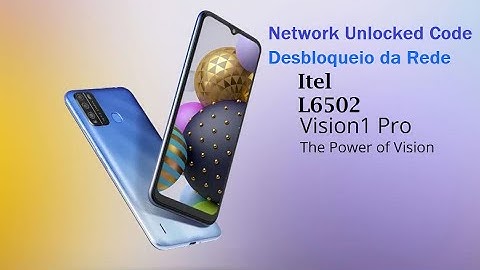 Itel Vision 1 Pro L6502 Network Unlock by IMEI Code. Desbloqueio de rede por IMEI