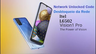 Itel Vision 1 Pro L6502 Network Unlock by IMEI Code. Desbloqueio de rede por IMEI
