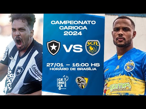 BOTAFOGO X SAMPAIO CORRÊA | CAMPEONATO CARIOCA | AO VIVO E COM IMAGENS