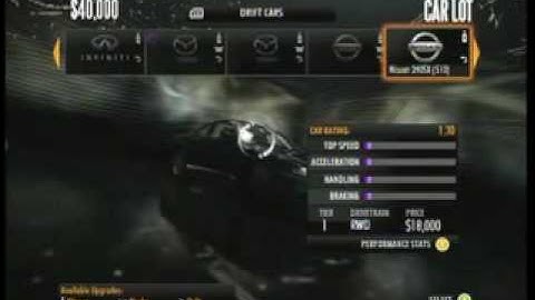 Need For Speed Shift Gameplay (Xbox 360)