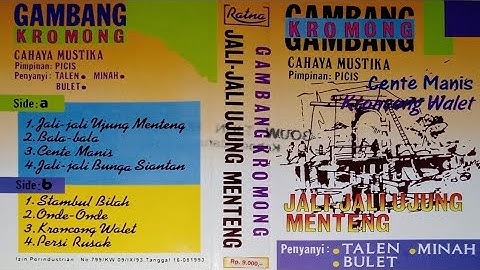 Gambang Kromong Klasik Cahaya Mustika_Kroncong Walet