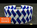 PEYOTE TEKNİĞİ &quot;1&quot; MİYUKİ BİLEKLİK YAPIMI (1.kısım) || #DIY #Tutorial || MİYUKİ PEYOTE BRACELET