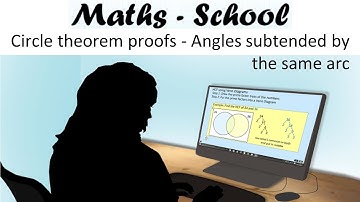 Circle theore proof: Angles subtended by the same arc are the same