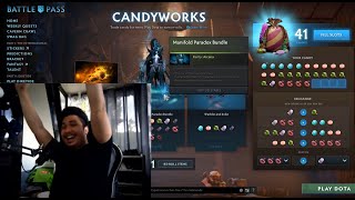 DOTA 2   WEEK 5 OF HUNTING AMATERASU/ARCANAS IN CANDYWORKS & AND THIS HAPPENED...