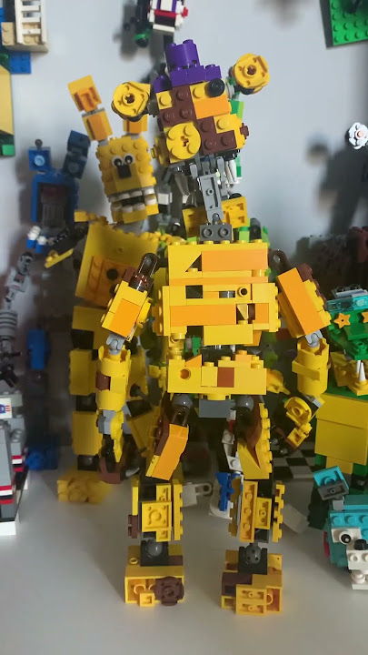 Lego Fnaf 4 moc: Nightmare fredbear #fnaf #lego #moc #fnaf4 #fredbear #nightmarefredbear