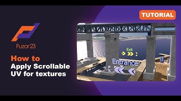[Fuzor 2022] How to Apply Scrollable UV for Textures