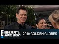 Jim Carrey Gives Comedy Lesson at 2019 Golden Globe Awards | E! Red Carpet & Award Shows