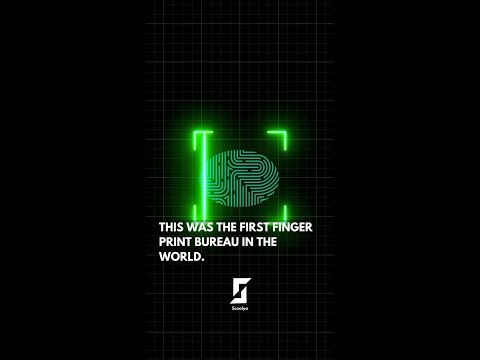 First fingerprint bureau