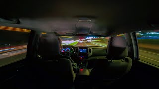 8 Hours - Night Driving ASMR - RELAX, SLEEP, MEDITATE | Great Escapes