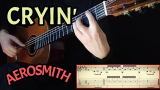 CRYIN' / Fingerstyle Classical Guitar Cover