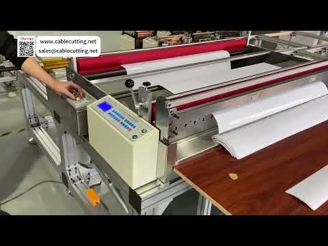 1400 Model Large Format Transverse Cutter Roll Material Processing Tool Set Auto Output
