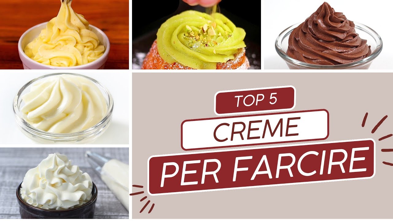 CREME PER FARCIRE TORTE E DOLCI: le 5 migliori Ricette di Torte Italiane