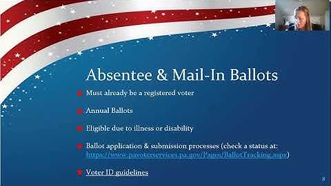 7/14/2020 Voting Rights in Long-Term Care presented by: Cori Hurley