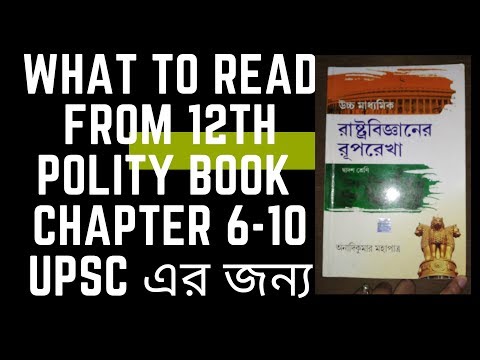 polity chapter 6 to 10 class 12 important