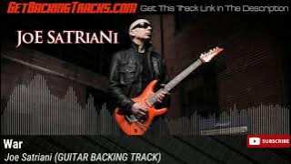 Joe Satriani - War GUITAR BACKING TRACK