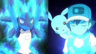 Ash And Lucario Both Used Aura And Found Each Other || Pokemon Journeys Episode 84.
