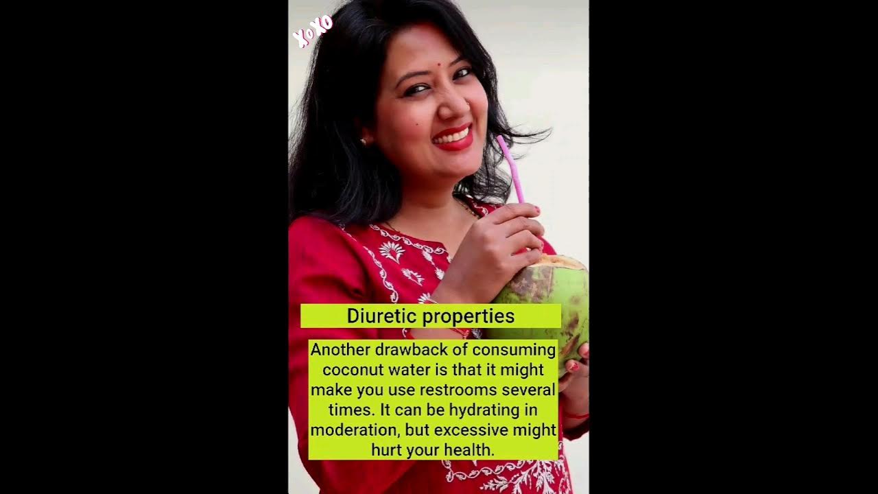 Coconut water 💧 DISADVANTAGES for HEALTH 🥸 YouTube
