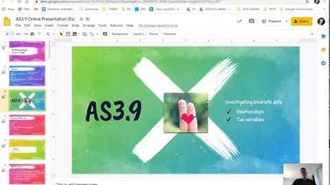 AS3.9: Investigate Bivariate Data: Problem, Plan, Data
