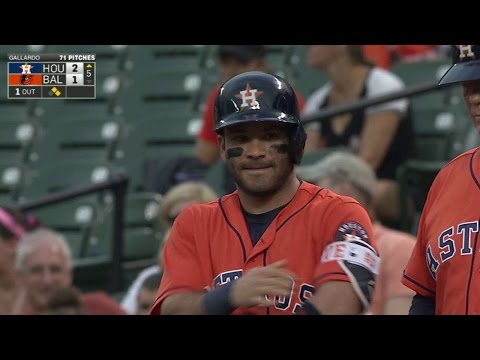 HOU@BAL: Altuve drives an RBI single to...