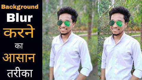 Blur background photo editing || snapseed blur background tutorial