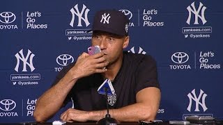 Derek Jeter hilariously answers reporter's phone on Derek Jeter Day