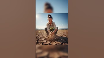 Grandmother saved the mango tree from drying up by watering it 😭 #ai #tree #save #mango #water