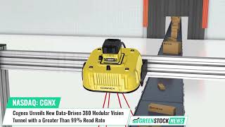 Cognex ($CGNX) Unveils New Data-Driven 380 Modular Vision Tunnel with a Greater Than 99% Read Rate