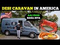 American style crab food making in van life suntydreams