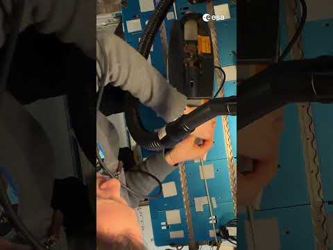 How do you change a vacuum cleaner bag in space? 🧹