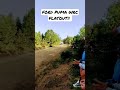FORD PUMA WRC FLATOUT! #wrc #fordpuma #fordpumawrc #theupgrades #rallyacropolis