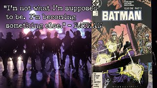 Mega Comic Book Review - BATMAN YEAR ONE PART THREE