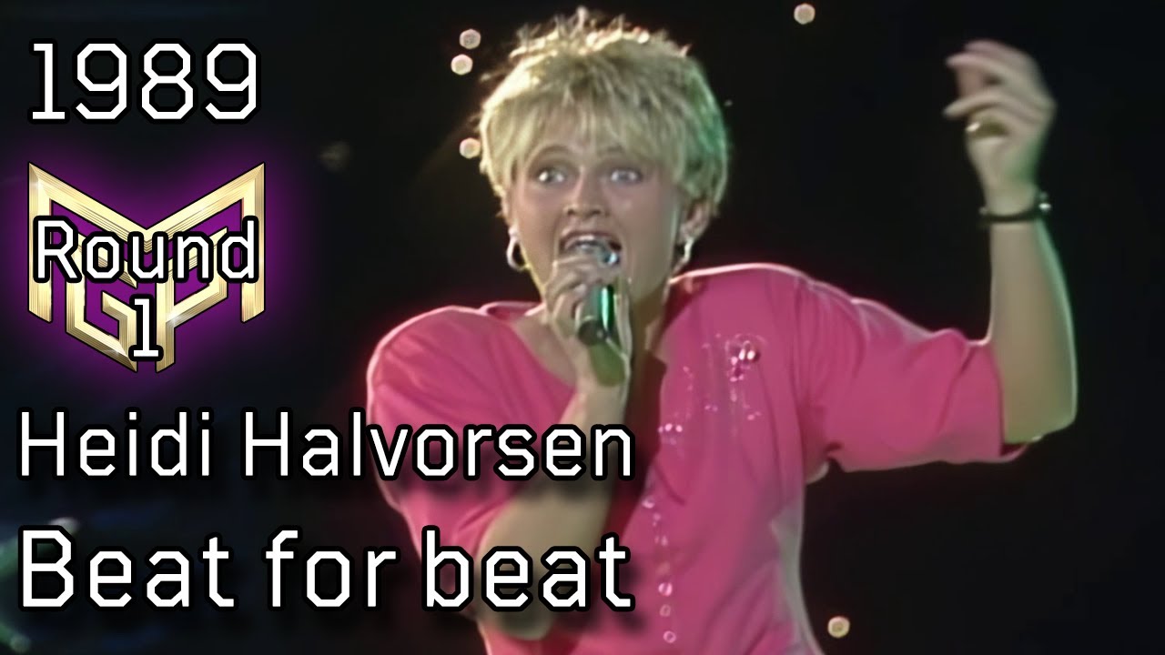 Melodi Grand Prix 1989 – A. Beat for beat – Heidi Halvorsen - YouTube