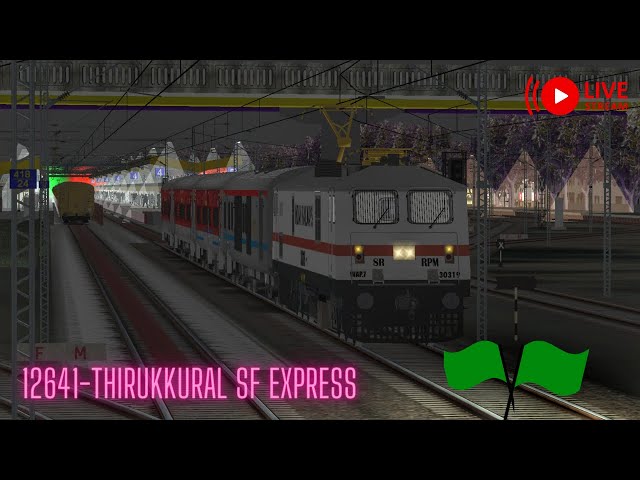 VANGA TRAIN OOTALAM |12642-THIRUKKURAL SF EXPRESS  || #msts #trainz #indianrailways #mpyt #openrails class=