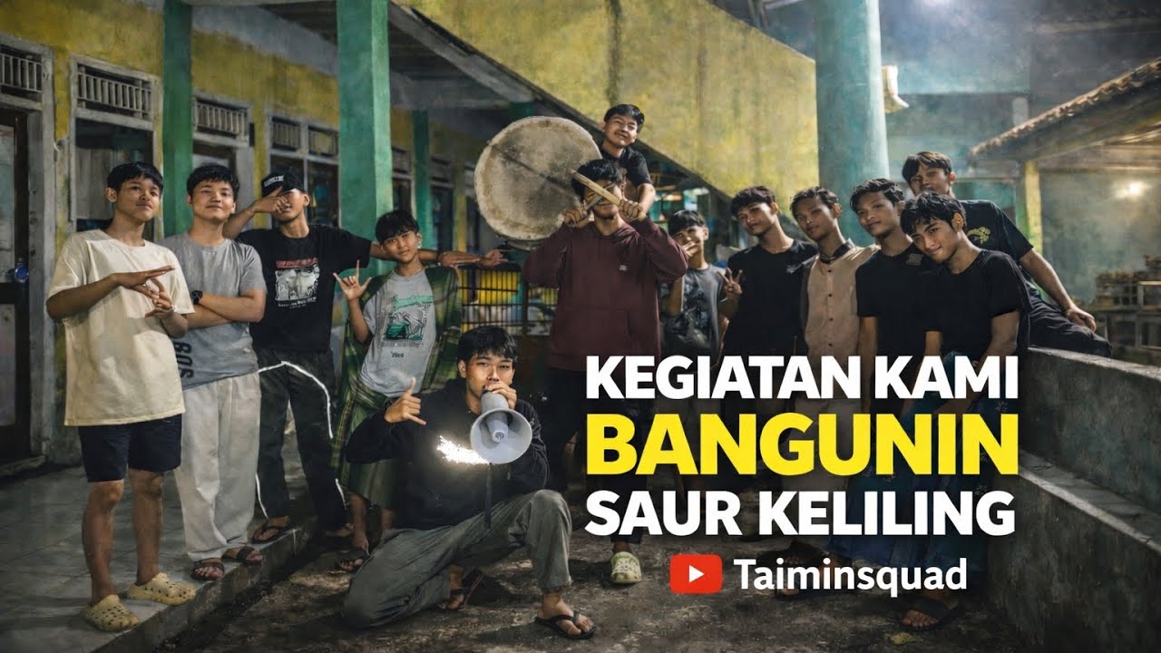 KEGIATAN KAMI BANGUNIN SAUR KELILING DIPERTENGAHAN RAMADHAN