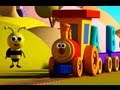 Nursery Rhymes By Kids Baby Club - Ben The Train - Ben and Bumblebee meet the Alphabets