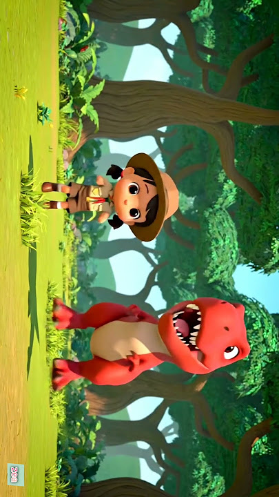 DINO SONG | Badannya Besar Tangannya Kecil #dino #dinosaurus #laguanak #terbaru #tiktokviral