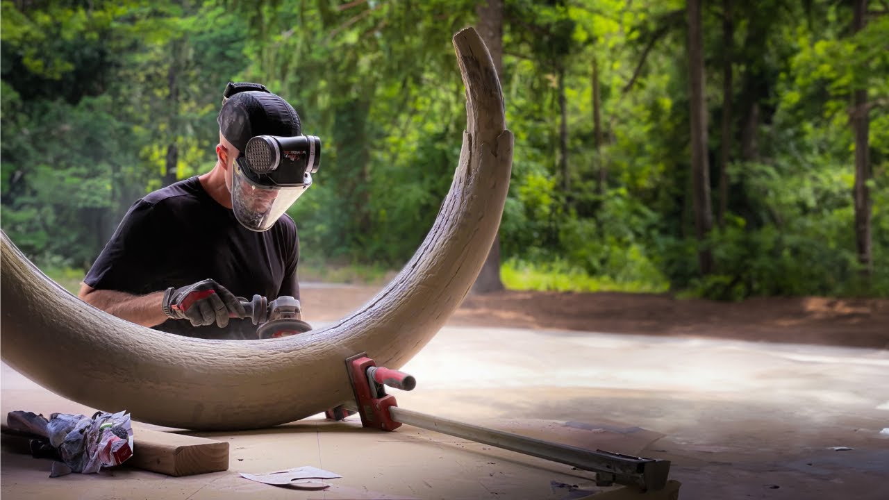 ⁣Mammoth Tusk Restoration (without knowing how)