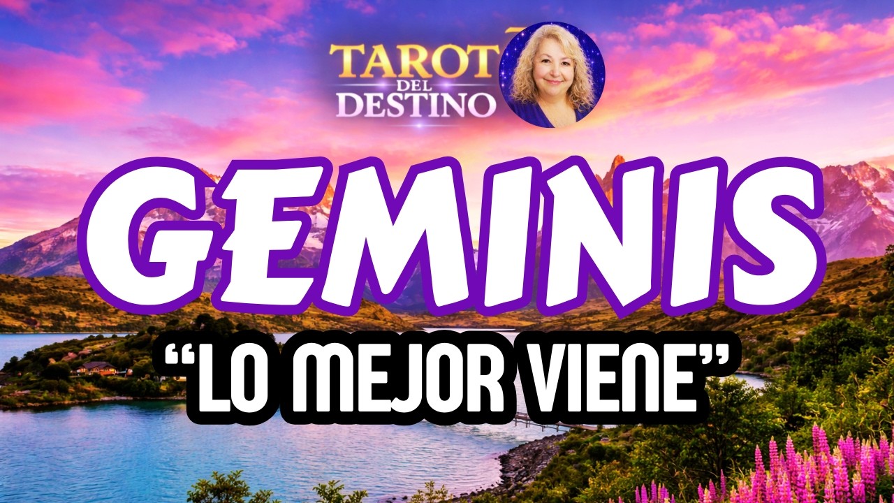 GÉMINIS ♊ LO MEJOR YA VIENE… A TU VIDA | Tarot del Destino #cancer ...