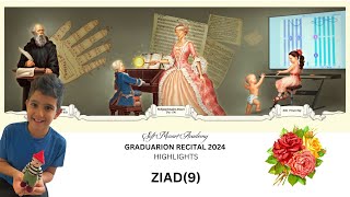 Soft Mozart Graduation Recital - 2024: Ziad (9) performs Sonata No. 16 on C Major by Mozart (UAE) screenshot 4