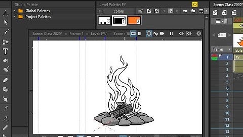 How to Make a Fire Animation in Opentoonz by Eazidor