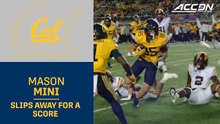 Cal's Mason Mini Slips Away For A Touchdown