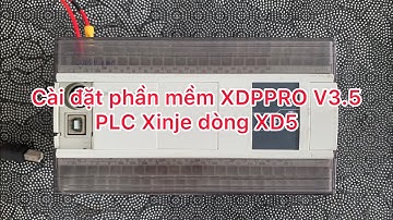 Phần mềm lập trình PLC Xinje XDPPRO 3.5 | XD5-48T6-E | Có hỗ trợ tiếng Anh