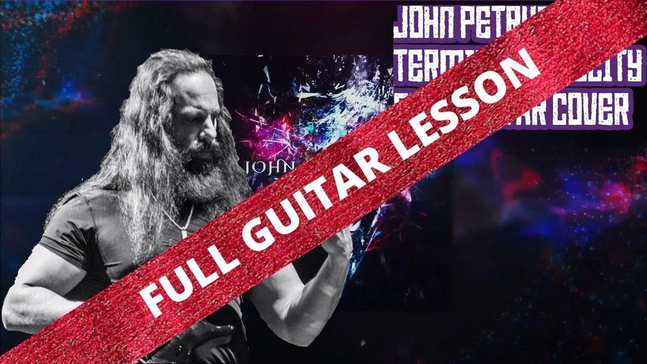 Terminal Velocity - FULL GUITAR LESSON /w TABS // John Petrucci