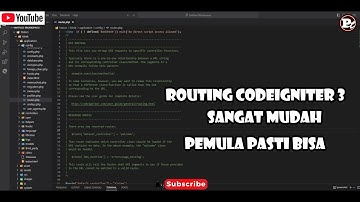 Cara Routing URL Pada Code Igniter 3 | Cara Merubah URL (Route) CodeIgniter 3