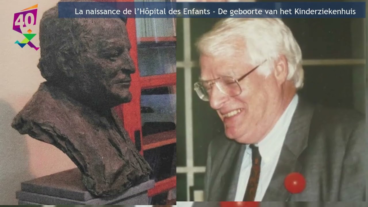 1986: La naissance de l'Hôpital des Enfants (HUDERF)-De geboorte van het  Kinderziekenhuis (UKZKF)